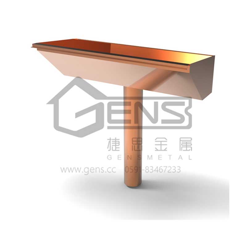 铜天沟 檐口落水槽 GBGCKG01002