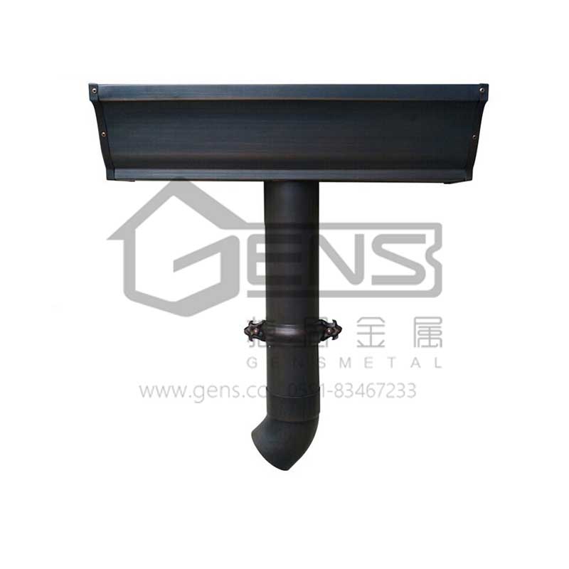 铜檐槽 瓦檐接水槽 GBGCKG01013