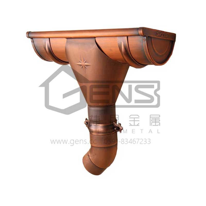 铜檐槽 屋檐集水槽 GBGCHG01006