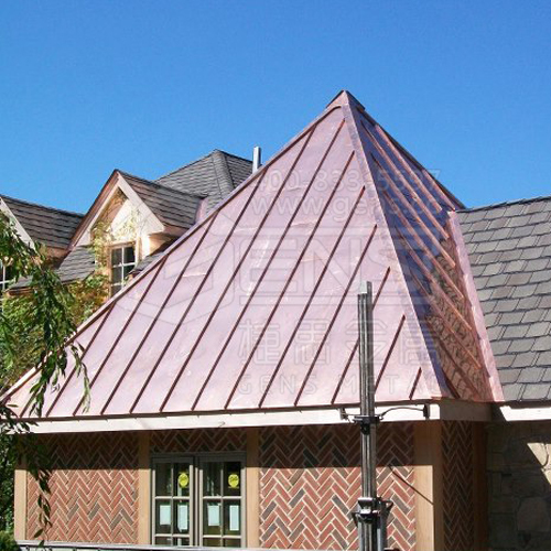 铜屋面瓦 定制铜瓦