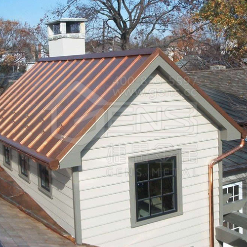 铜屋面瓦 定制铜瓦