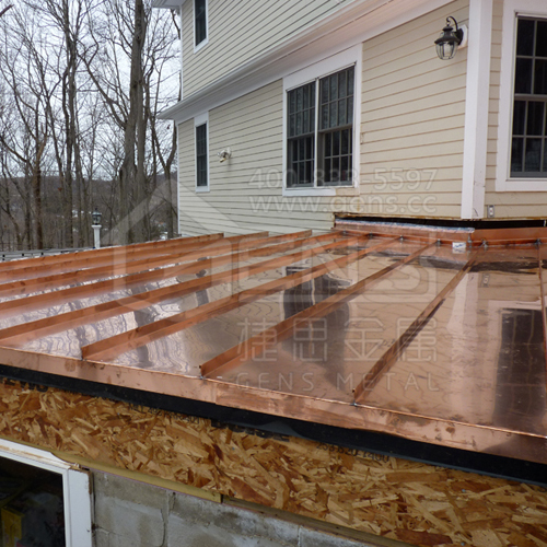 铜屋面瓦 定制铜瓦