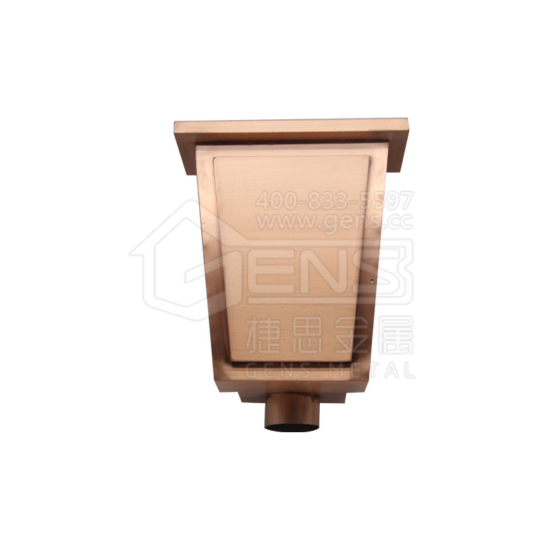 铜雨水斗 屋檐排水下水斗GBGCH01078